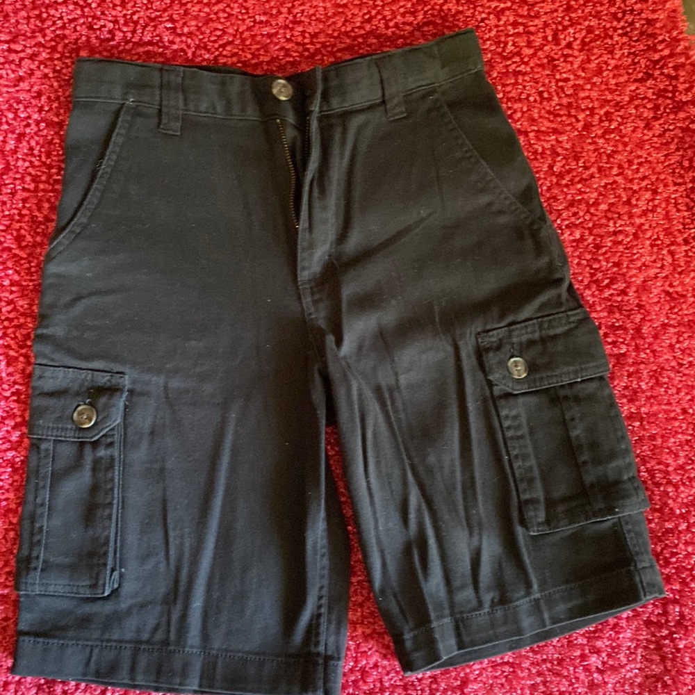 Black brand new never worn shorts. Size 12